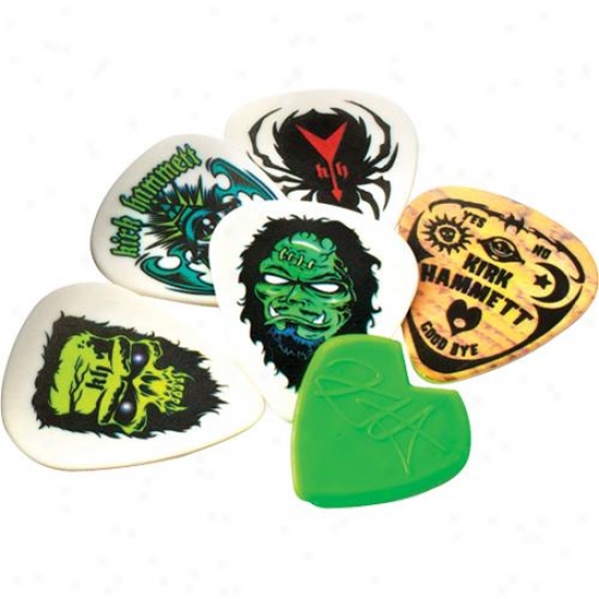 Jim Dunlop Kirk Hammett Signature Picks - 5 Picks - Kh01t088