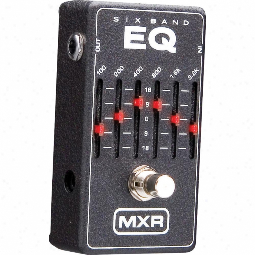 Jim Dunlop M109 6-band Graphic Eq Guitar Pedal