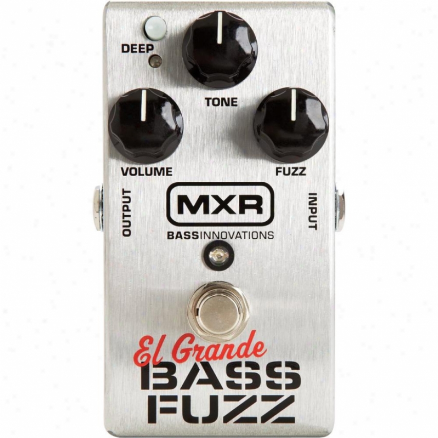 Jim Dunlop M182 El Grande Bass Fuzz Guitar Pedal