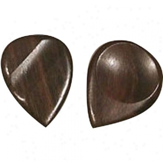 John Pearse String Rosewood Flat Picks - Bag Of 10