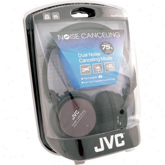 Jvc Ha-nc80 Stereo Noise Cancelling Headphone