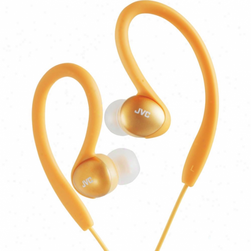 Jvc Inner Ear Clip Headphone Orange