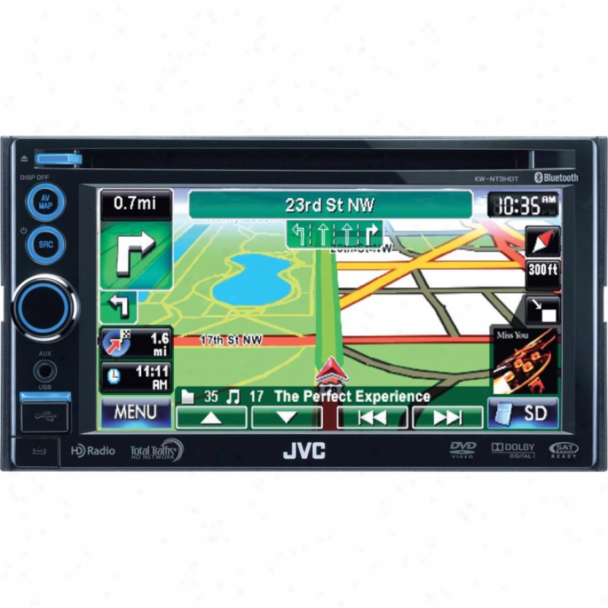 Jvc Kw-nt3hdt Car Video Receiver With Gps