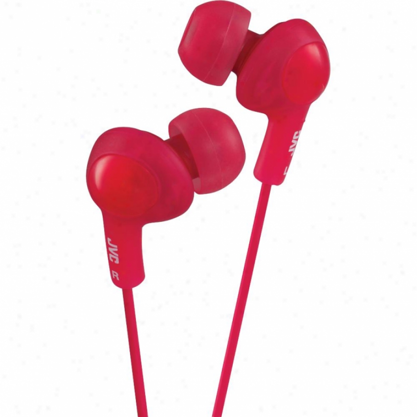 Jvc "guy Plus" In-ear Headphones Hafx5r - Red