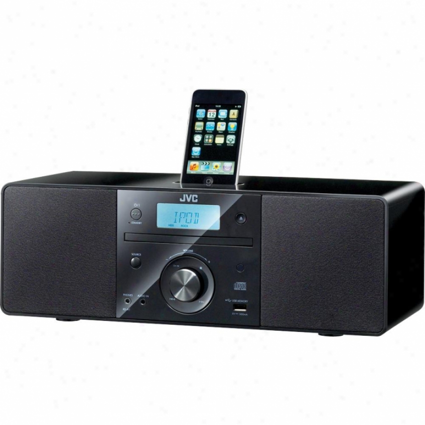 Jvc Rd-n11 Cd Micro Audio System With Ipod Dock