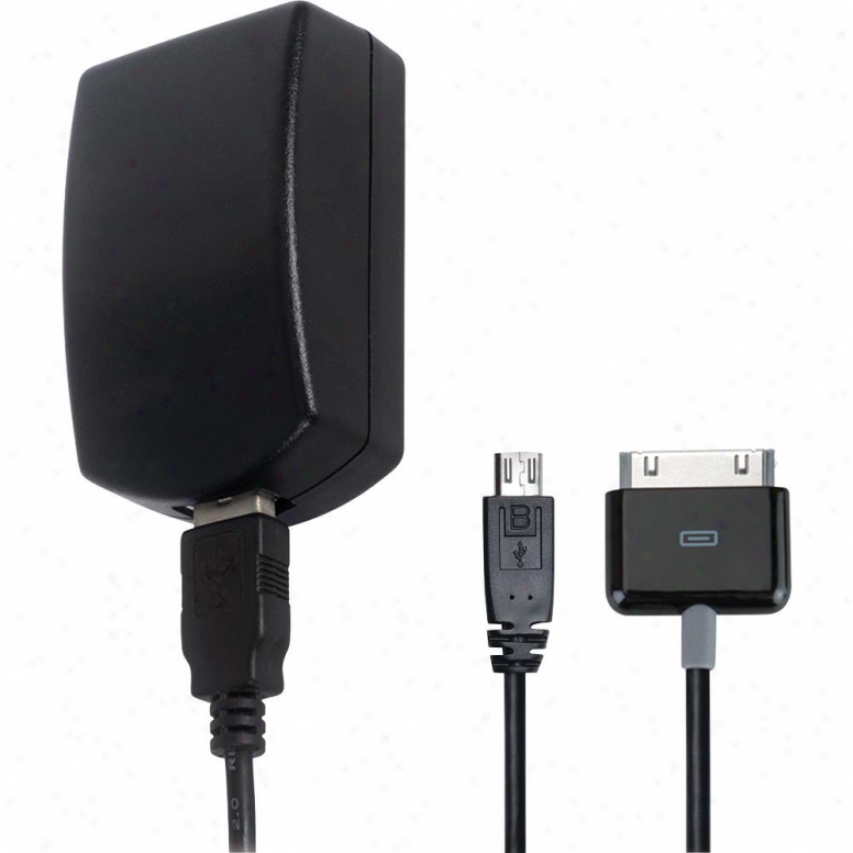 Kensington Mobile Device Wall Charger W/ Usb Charging Cables - K39351uq