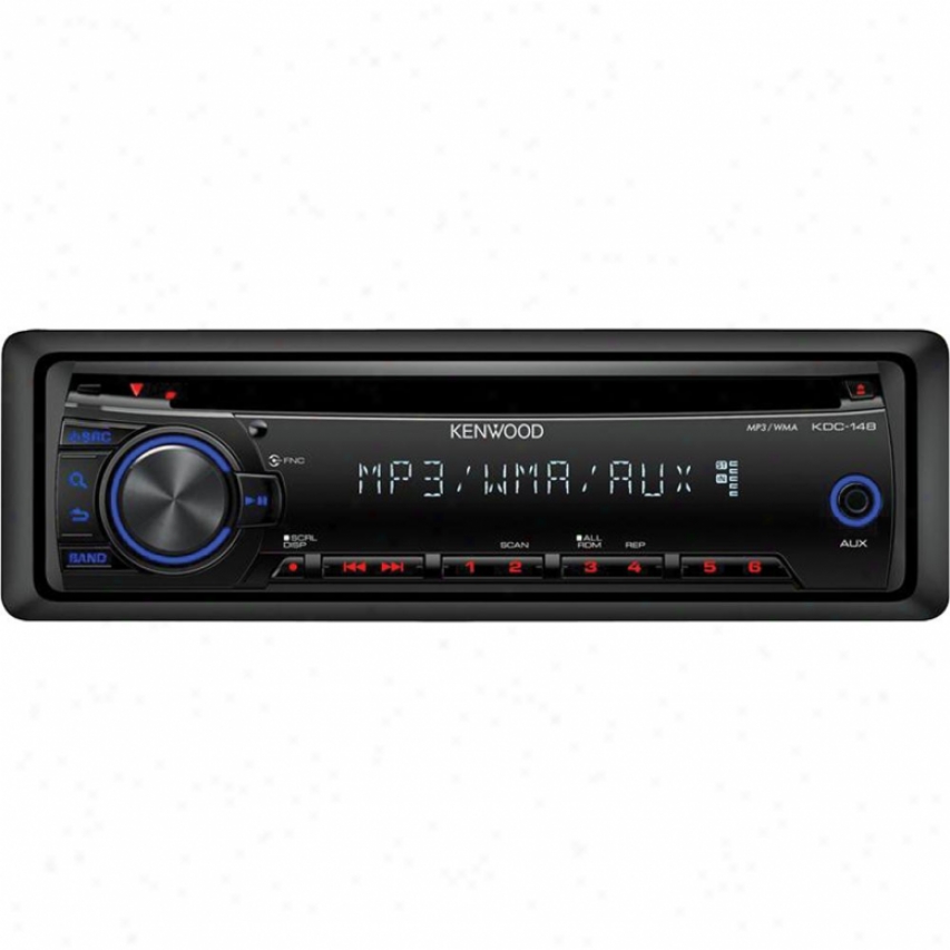 Kenwood In Dash Mp3-cd Receiver Kdc148