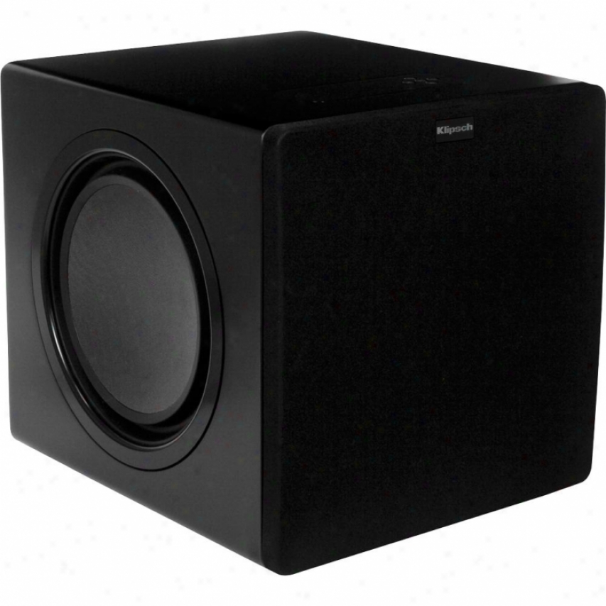 Klipsch 10" 500-watt Powered Subwoofer - Black Satin - Sw-311