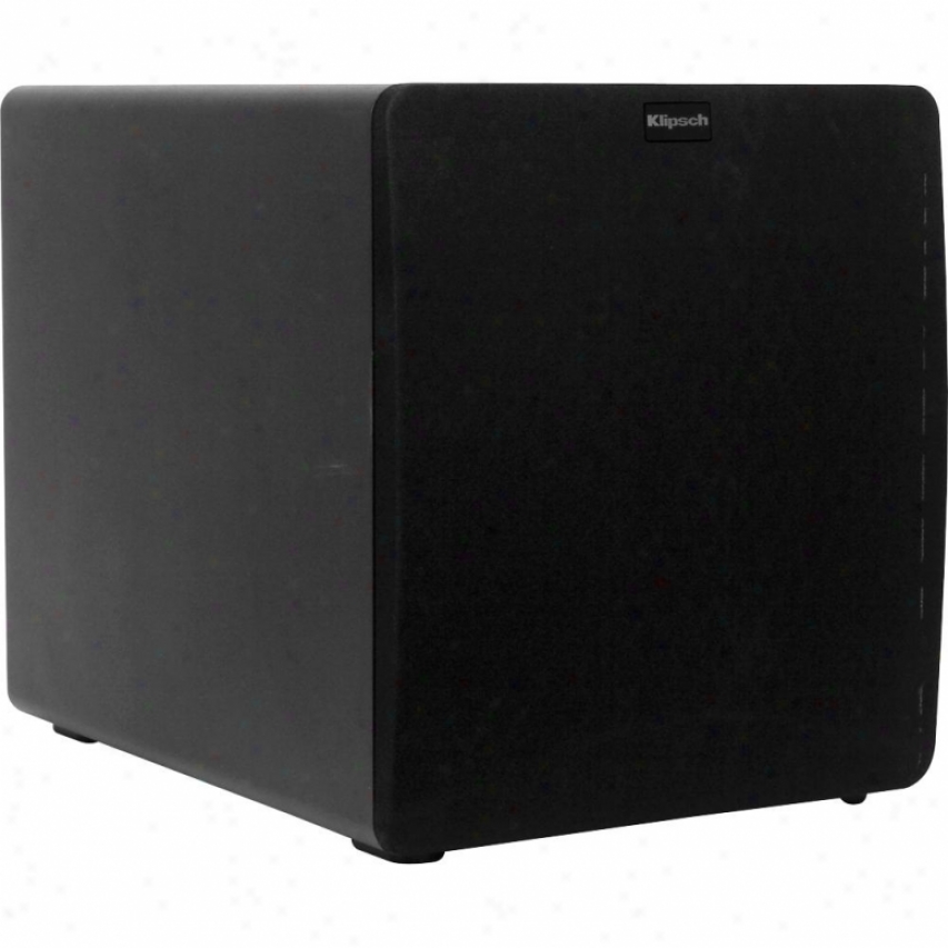 Klipsch 12-inch 300 Watt Reference Ii Powered Subwoofer - Black Pica - Sw-112