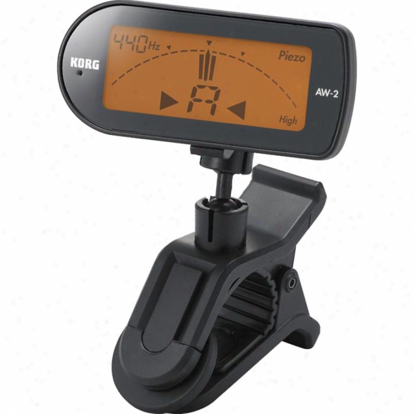 Korg Aq2g Clip On Guitar Tuner - Black