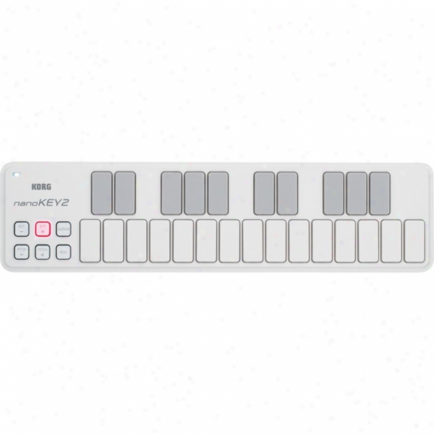 Korg Nanokey2 Slim-line Usb Keyvoard - White