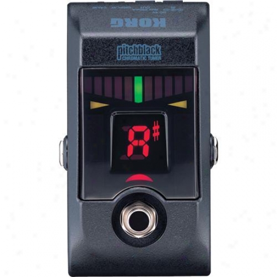 Kkrg Pitchblack Chromatic Tuner Pedal