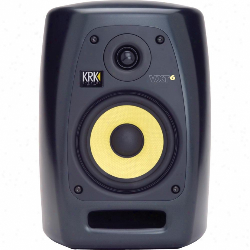 Krk Systems 6" 180 Watt 2-way Studio Monitor - Black