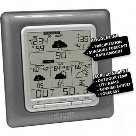 La Crosse Technology Ltd Wd 4 Day Forecast Gray