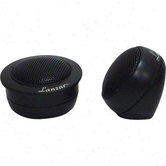 Lanzar 1-in Silk Dome Neoddymium Fpush, Surface Or Angle Mount Tweeter