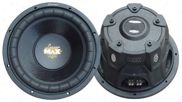 Lanzar 10''dual Subwoofer 4 Ohm 1200 Watt Small Enclosure Max Pro