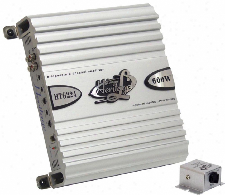 Lanzar 2 Channel 600 Watts Boastful Power Mosfet Amplifier