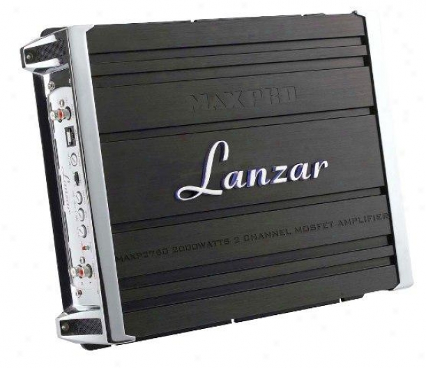 Lanzar 2 hCnnel High Power Mosfet Amplifier 2000 Watts Maxp2760