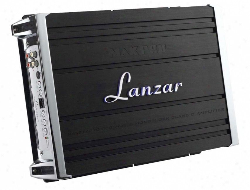 Lanzar 3000 Watts Monoblock Class D Amplifier