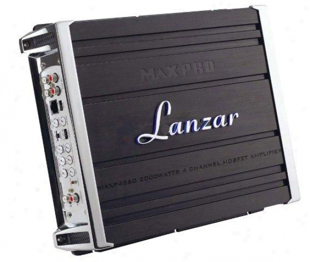 Lanzar 4 Channel High Power Mosfet Amplifier 2000 Watts Maxp4260