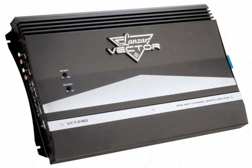 Lanzar 4000 Watts 2 Channel Oppressive Power Mosfet Amplifier