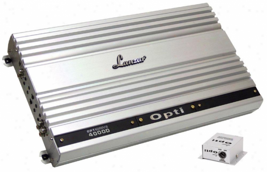 Lanzar Mono Block Competition Class Amplifier 4000 Watt Optidrive Opti4000d