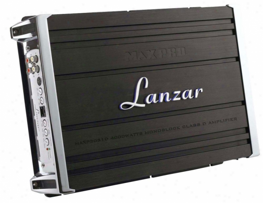 Lanzar Monoblock Class D Amplifier 4000 Watts Maxp2051d