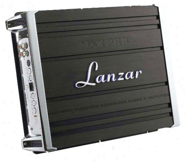 Lanzar Monoblock Class D Amplifier Maxpro 2000 Watts Maxp1055d