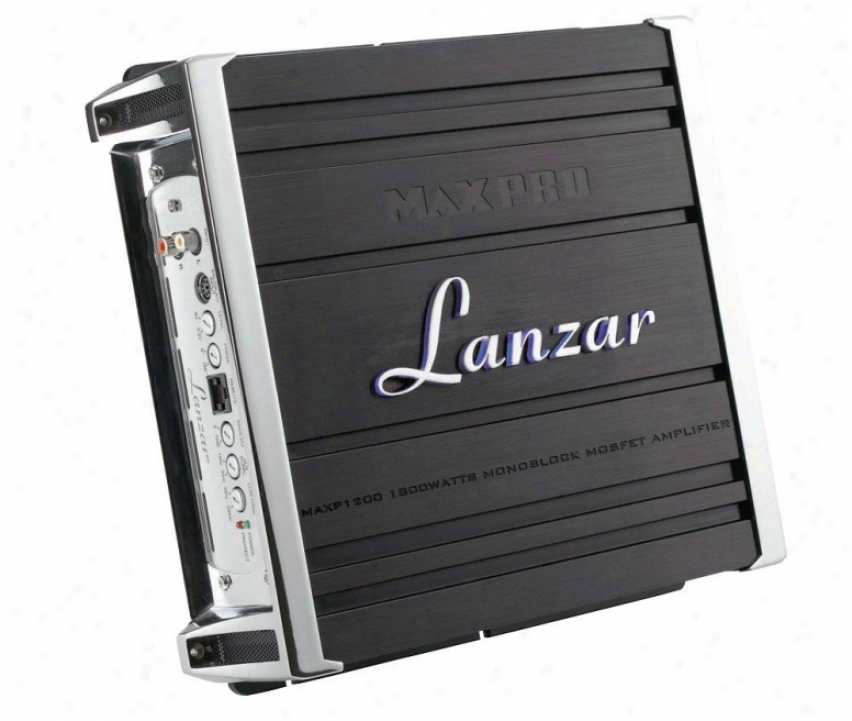 Lanzar Monoblock Mosfet Power Amplifier 1800 Watts Maxp1200