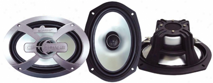 Lanzar Optidrive 6''x9'' Two-way Coaxial Speakers