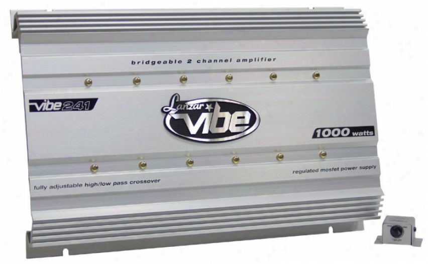 Lanzar Vibe 1000 Watt 2 Channel Mosfet Amplifier