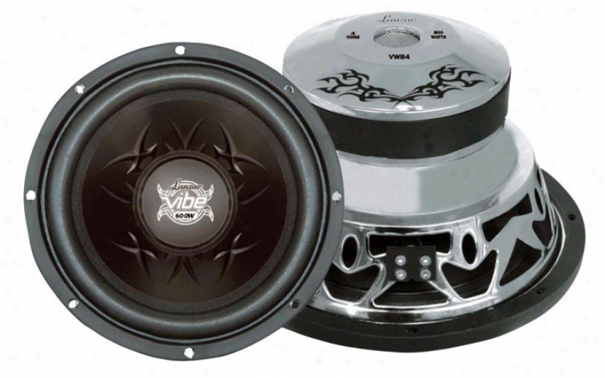 Lanzar Vibe 800 Watts 8" 4 Ohm Subwoofer