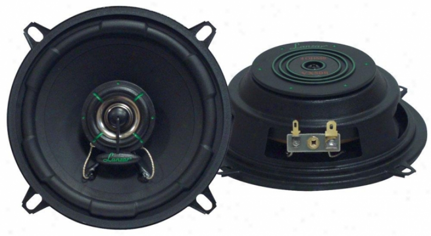 Lanzar Vx 5.25'' Two-way Slim Mount Speaker Systrm