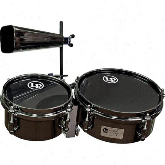 Latin Percussion John Dolmayan Signature 6" & 8" Mini Timbales W/lp236c Bracket