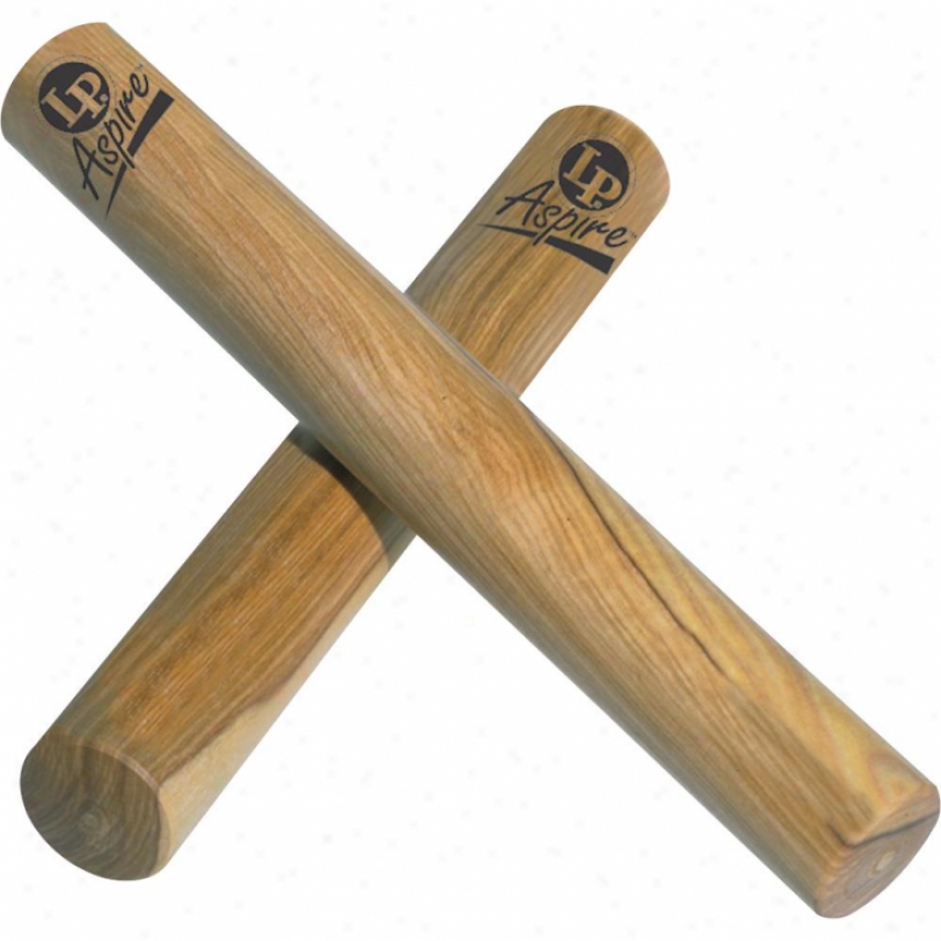 Latin Percussion Lp Aspire Clave - White Wood