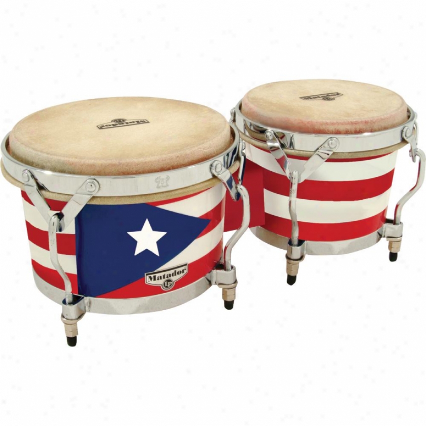 Latin Percussion Matador Puerto Rican Heritage Bongos