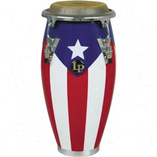 Latin Percussion Melody Collection Mimi Tunable Conga - Puerto Rican Flag