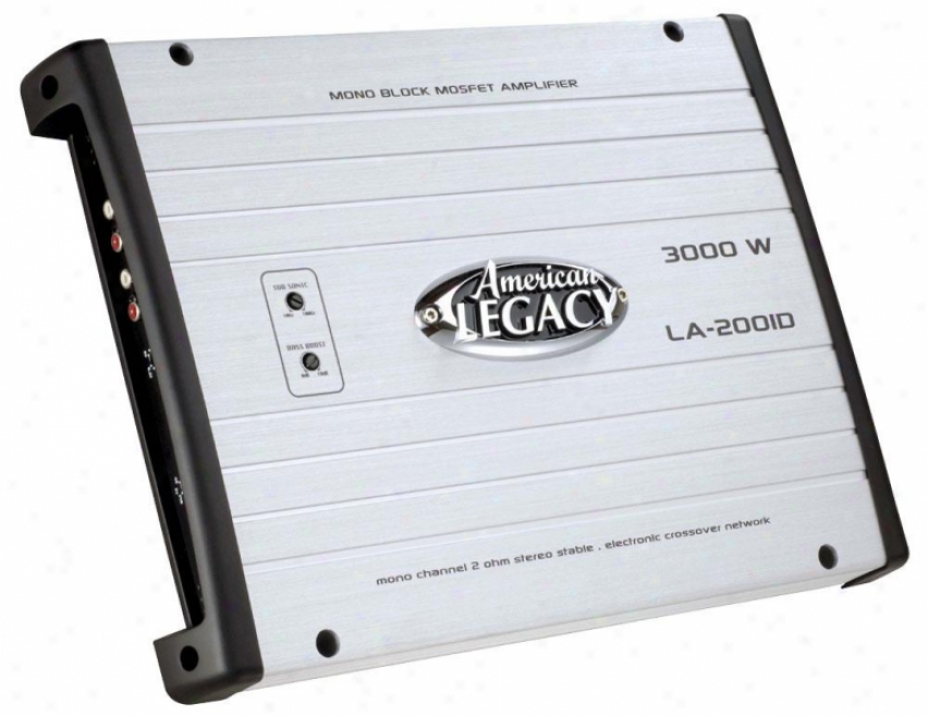 Legacy 3000w Class D Mono Block Mosfet Digital Power Amplifier