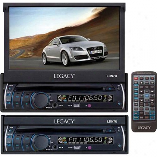 Legady 7-in Motorized Touch Screen Tft/lcd Monitor With Dvd/cd/mp3/am/fm Player
