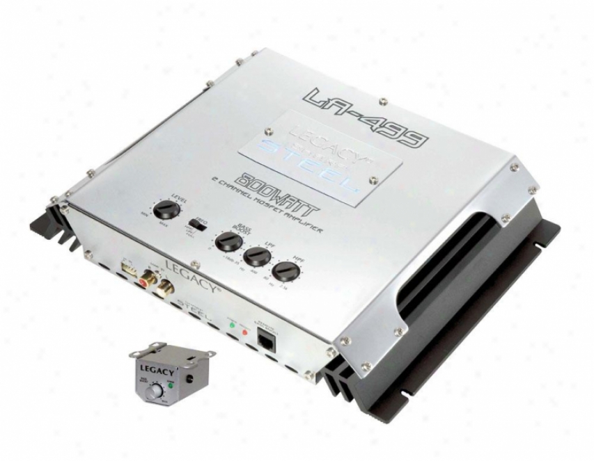 Legacy 800 Watt 2 Channel Bridgeable Mosfet Amplifier