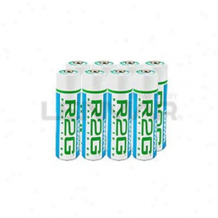 Lenmar Enterprises Ready-2-go Battery Aa 8-pack