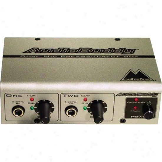 M-audio Audio Buddy Dual Microphone Preamp For Musicians