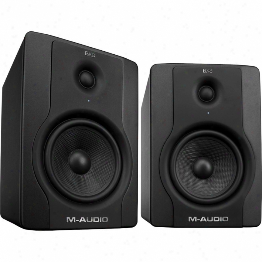 M-audio Bx8 D2 130-watt Bi-amplified Studio Monitors - 9900-65175-00