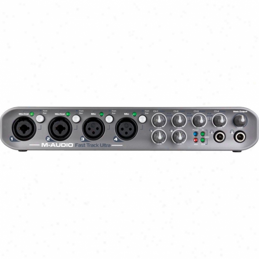 M-audio Fast Track Ultra Midi Interface Mixer With Pro Toolss Mp