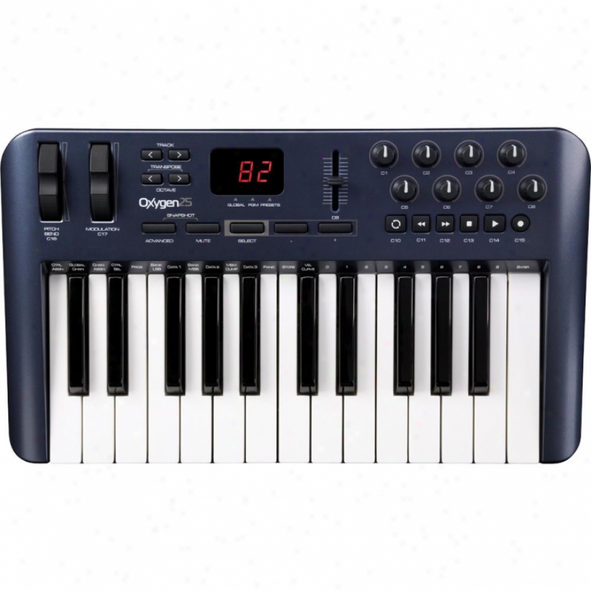 M-audio Oxygen 25 25-keyy Usb Midi Controller Keyboard