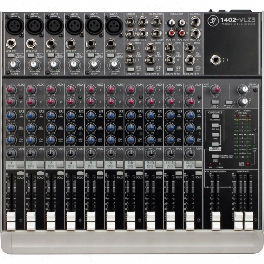 Mackie 1402-vlz3 14-channel Non-powered Mixer