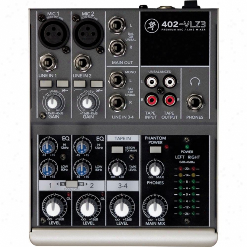 Mackie 402-vlz3 4-channel Non-powered Mixer