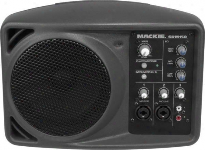 Mackie Compact Pa System 150 Watt Amplifier Srm150