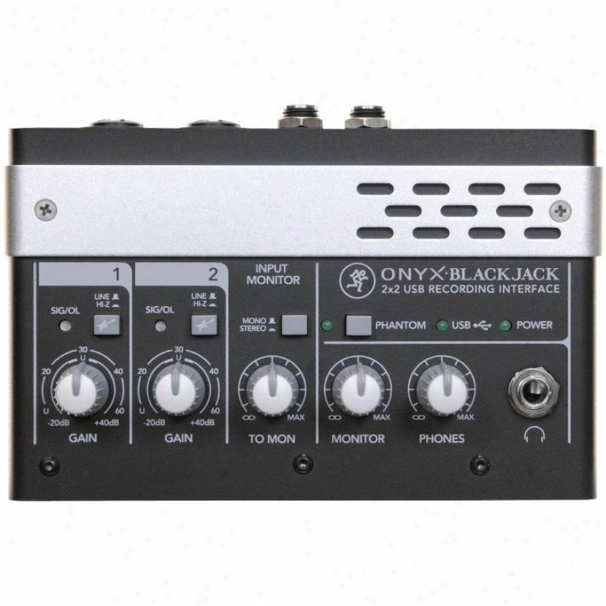 Mackie Onyx Blackjack Premium 2x2 Usb Recording Interface