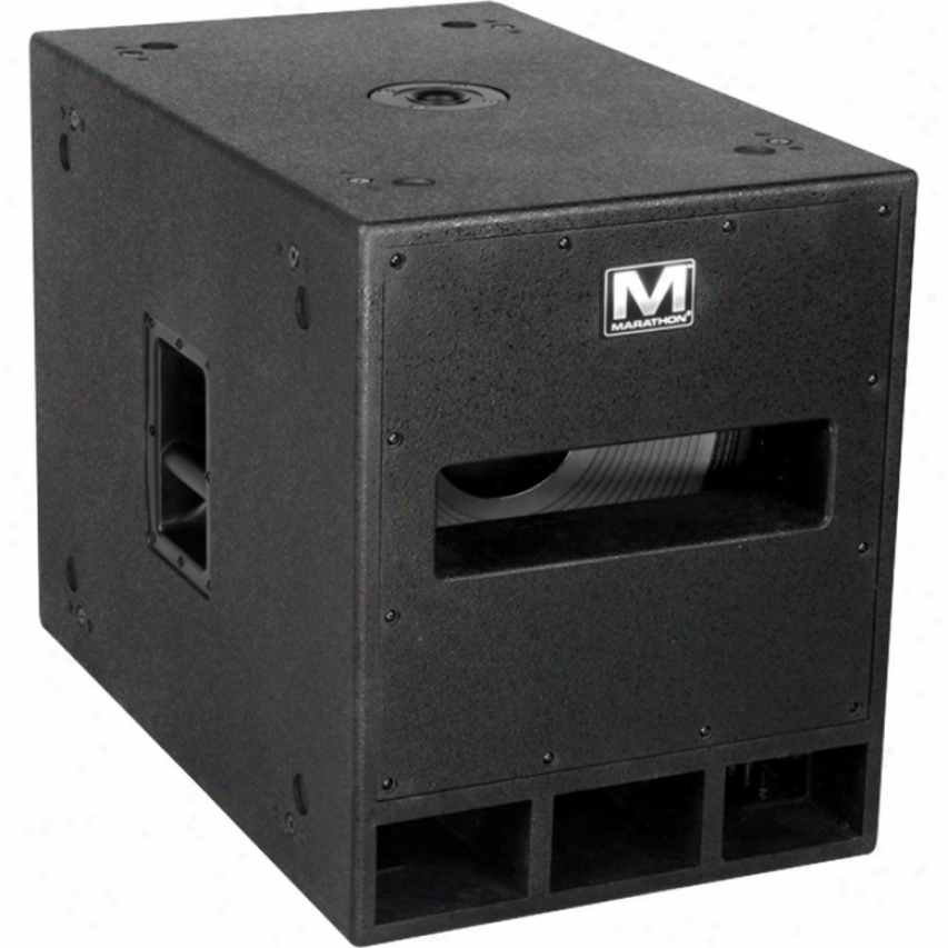 Marathon Pro 800 Watt High Power Active 15&qupt; Subwoofer System